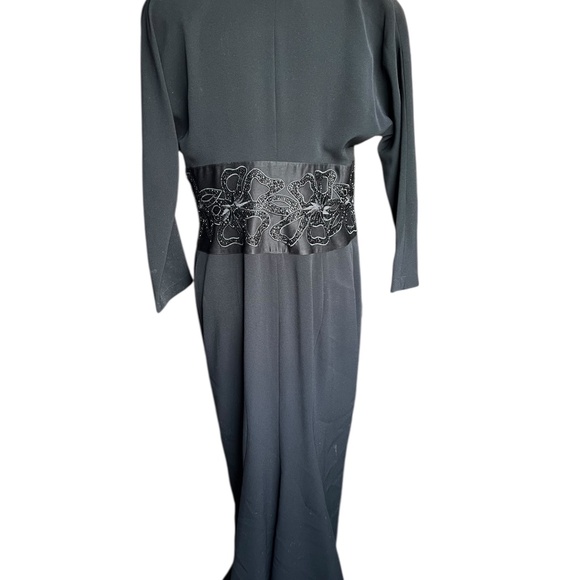 Vintage Daymor Couture Wrap Dress | Beaded Waist Detail | Size 8 - Picture 8 of 8